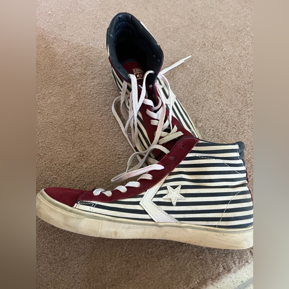 Converse All Star high top American flag shoes